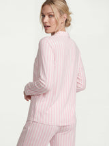 Buttery Soft Modal Piped Long Pajama Set
