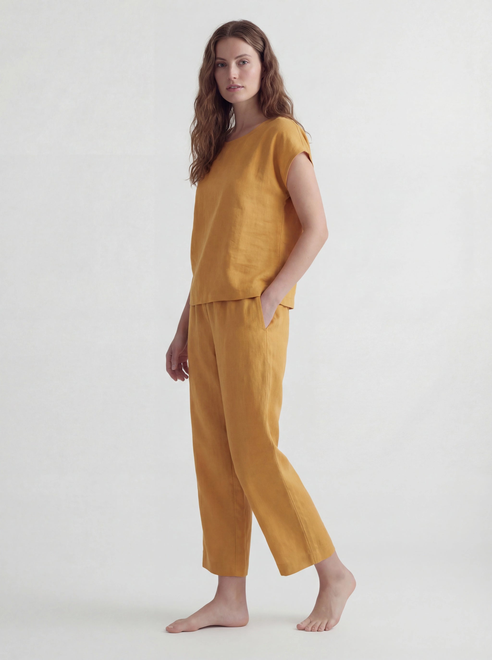 Cooling Breathable Linen Sleepwear Set