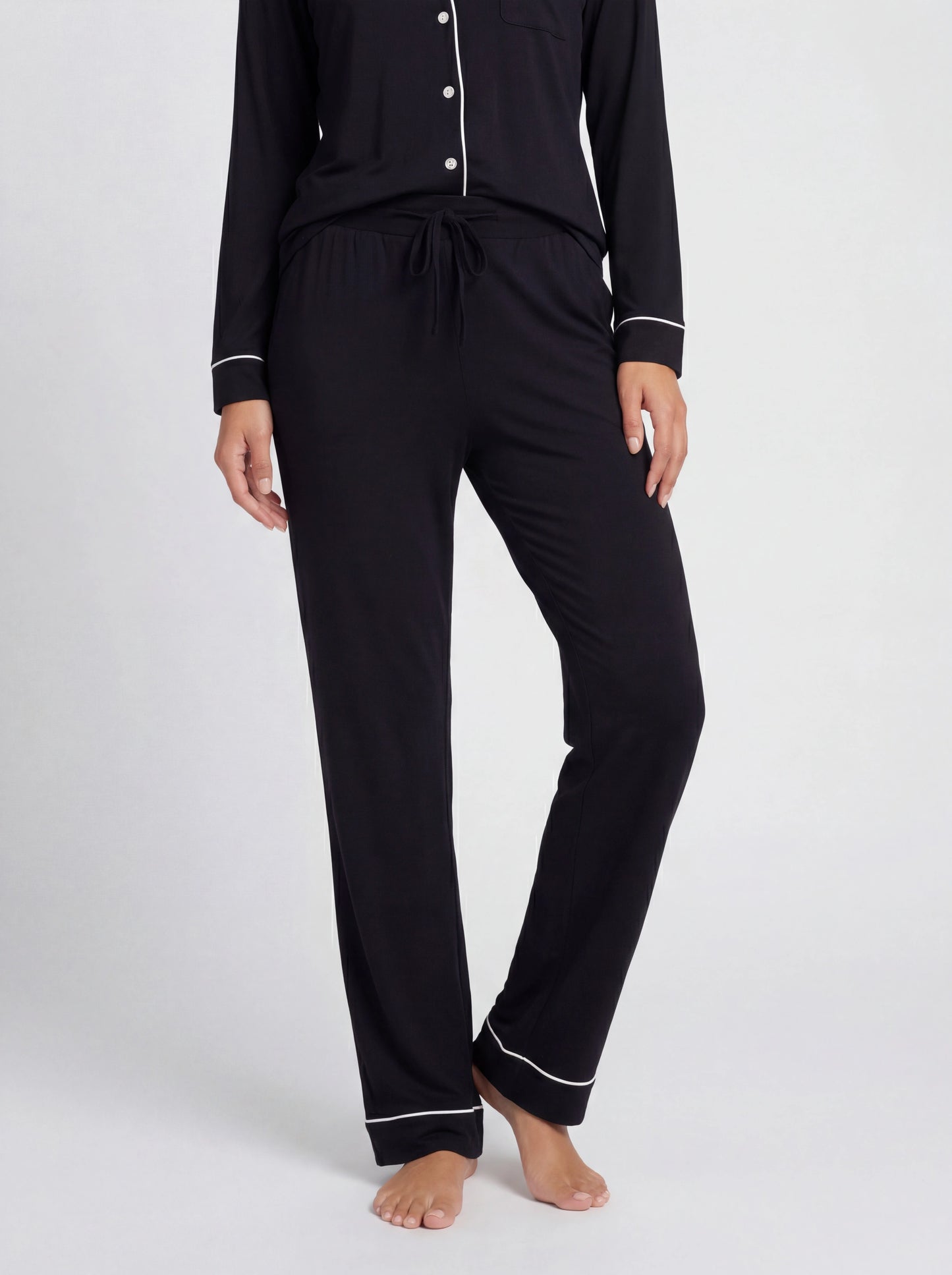 Cooling Stretch Long Sleeve Pajama Set