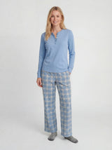 Cozy Brushed Cotton Pajama Set