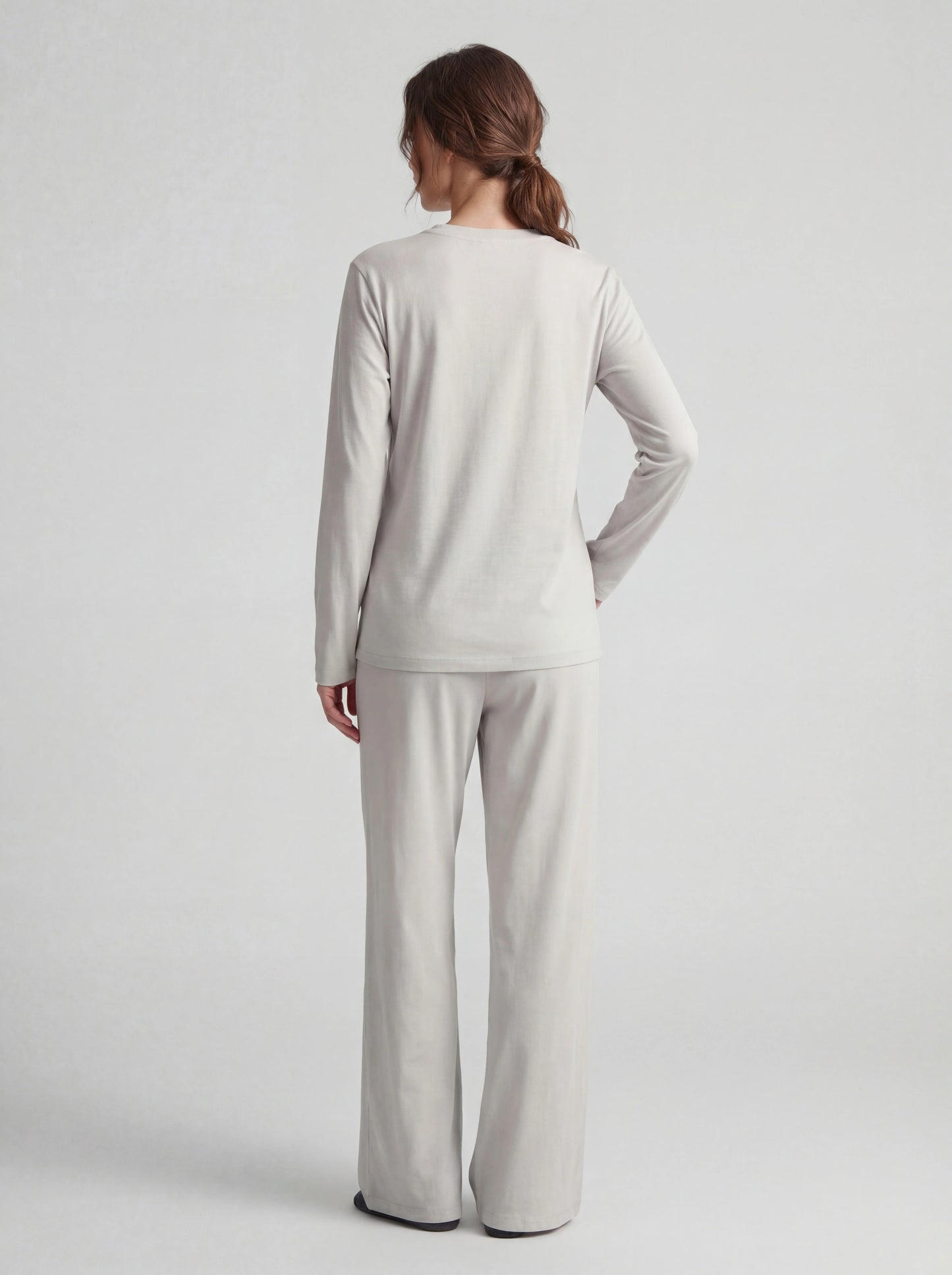 Oversized Ultra-Soft Long Sleeve Pajama Set