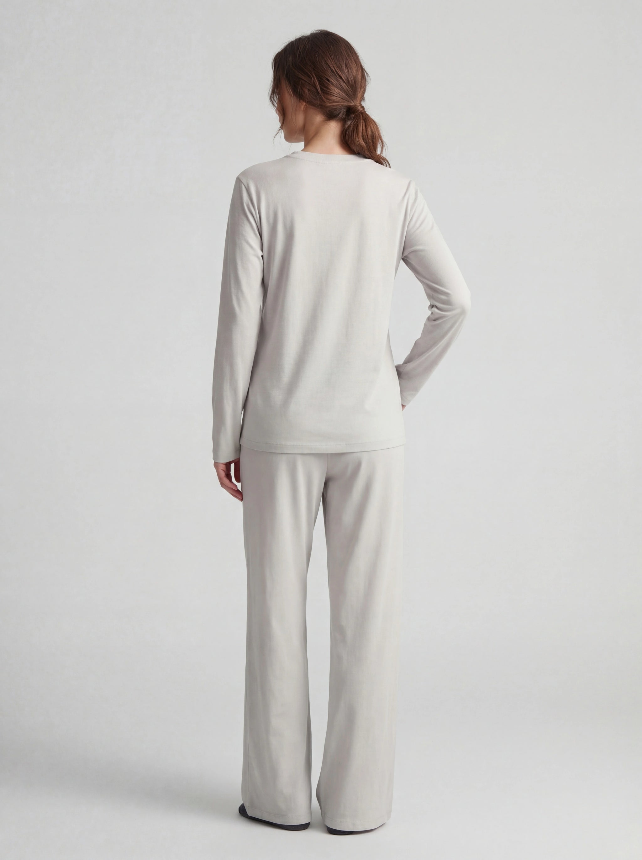 Oversized Ultra-Soft Long Sleeve Pajama Set