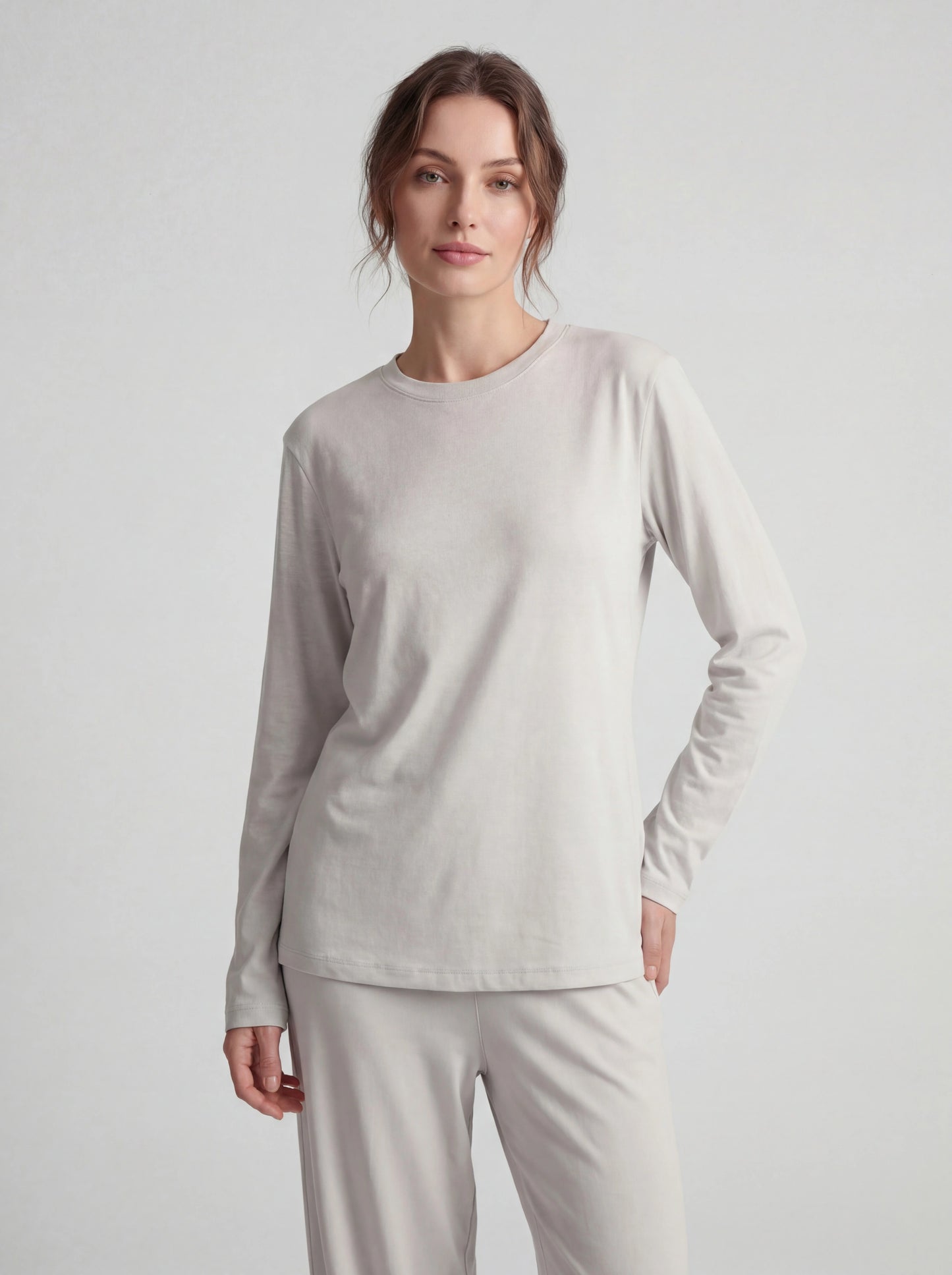 Oversized Ultra-Soft Long Sleeve Pajama Set