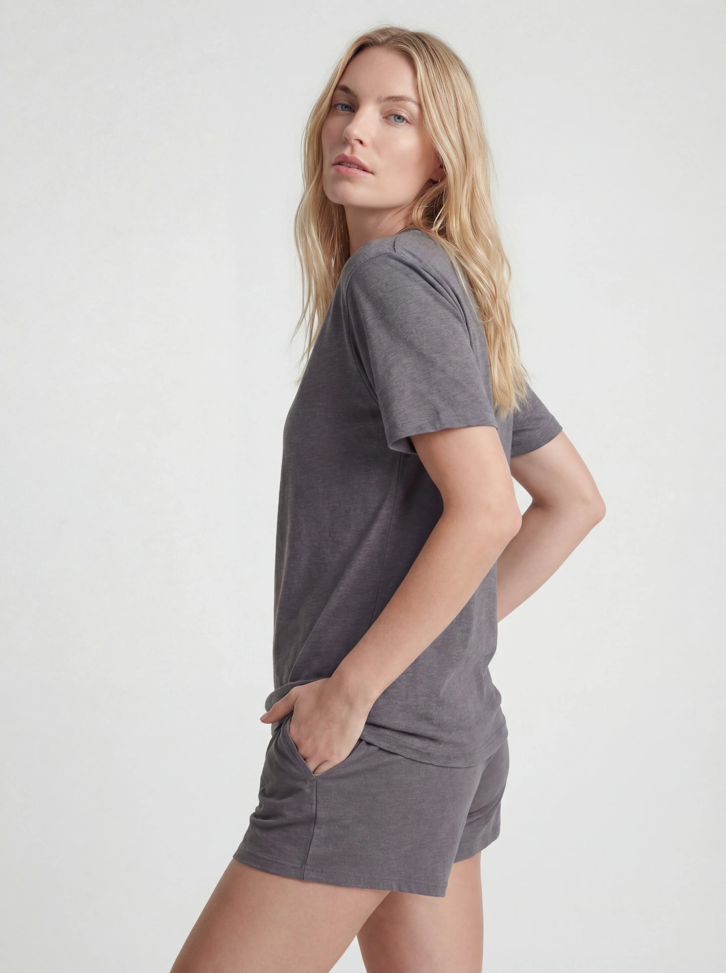 Oversized Ultra-Soft Short Pajama Set
