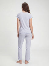 Ultra-Soft Cotton Short-Long Pajama Set